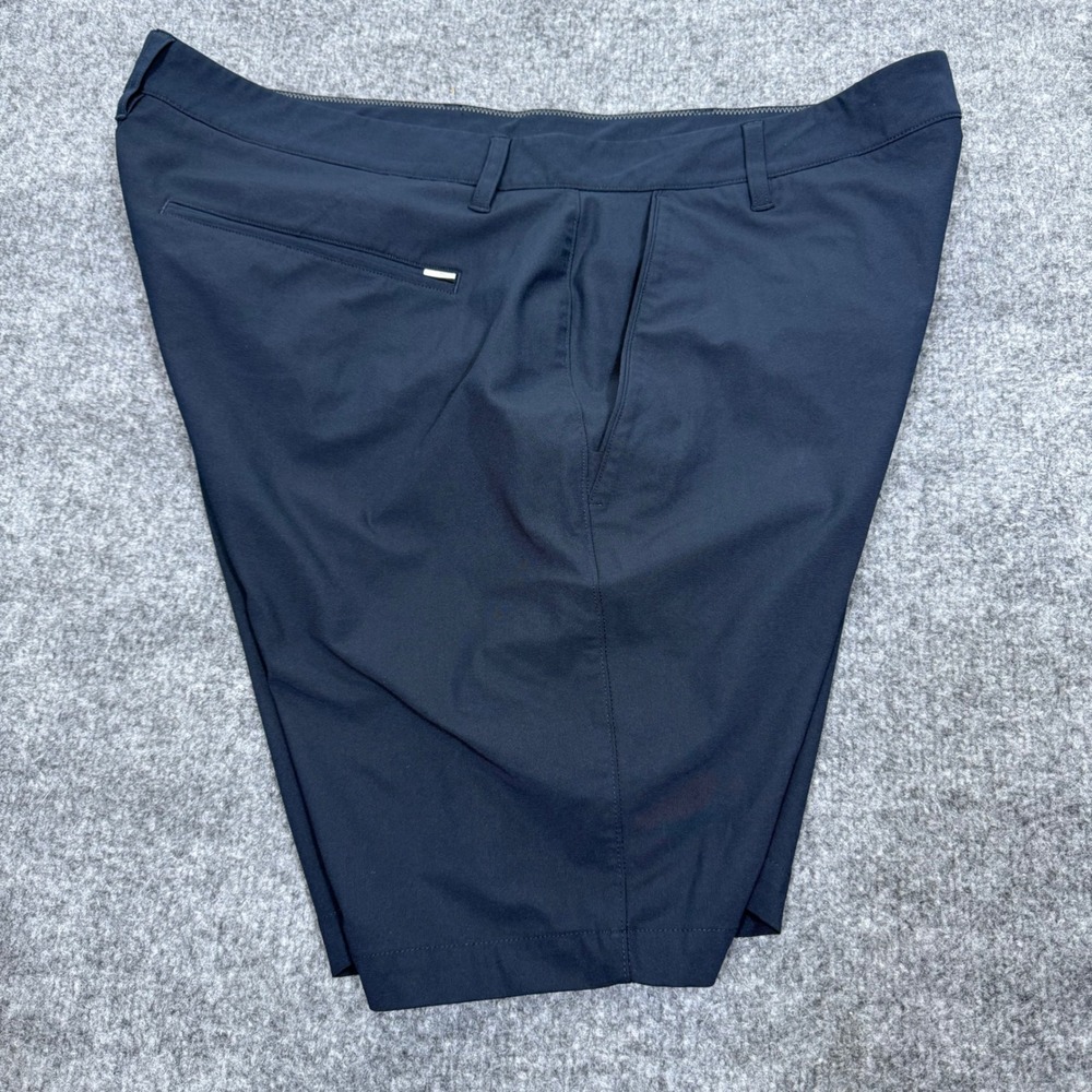 Vuori Meta Shorts Mens 38 Navy Blue Performance Stretch Chino Golf Casual V351